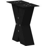  Noge za klub stolić u obliku slova X, 2 kom, crne, 40 x (30-31) cm, čelik | shoptok.hr