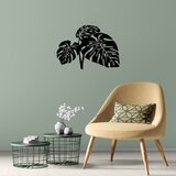 Wallity Zidna dekoracija Leaves 9, 70 x 49 cm, Crna | ePonuda.com