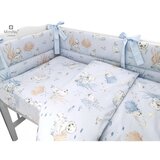 MimiNu Posteljina set 5 elem. Tuljan plavi (za krevetić 120x60 cm) Cijene