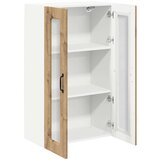 vidaXL Stenska kuhinjska omarica z vrati Umetni hrast 60 x 31 x 100 cm | Shoptok.si