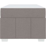  Konstrukcija postelje z vzmetnico Taupe 100 x 200 cm blago, (5000124129) | Shoptok.si