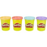 Playdoh 4-delni komplet plastelina SWEET (oranžna, roza, svetlo modra in vijolična) Cene