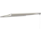 vidaXL Tenda na uvlačenje krem 3 5 x 2 5 m od tkanine i aluminija | shoptok.hr