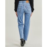 Levi's Jeans straight RIBCAGE STRAIGHT ANKLE Modra | Shoptok.si