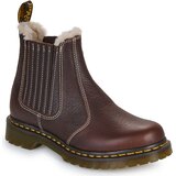 Dr. Martens Polškornji 2976 Leonore II Chelsea Boot Dark Brown Grizzly Kostanjeva | Shoptok.si