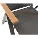 Gardenson VRTNA GARNITURA VERONA aluminij barve grafita, siva, naravne barve | Shoptok.si