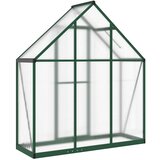 Staklenik s okvirom zeleni 169 x 58 x 195 cm aluminijski | shoptok.hr
