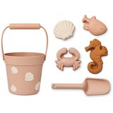 Liewood igralni set za na plažo dante shell pale tuscany Cene