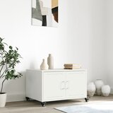  Stolić za kavu bijeli 68x50x43,5 cm čelik | Eponuda.ba