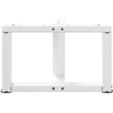  Noge za klub stolić T-oblika 2 kom Bijele 50x25x(30-31) cm Čelik | shoptok.hr