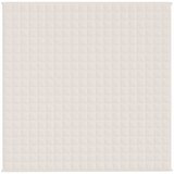  Teška deka svijetla krem 200x200 cm 13 kg od tkanine | shoptok.hr