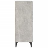  Komoda siva boja betona 69,5 x 34 x 90 cm od konstruiranog drva | shoptok.hr