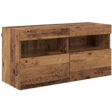 vidaXL TV stenska omara Star les 80 x 30 x 40 cm Konstruiran les | Shoptok.si