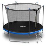 Neo-Sport vrtni trampolin 183 cm (6 ft) s unutarnjom mrežom i ljestvama,plavi | shoptok.hr