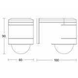 Steinel 602710 - spoljni infracrveni zidni senzor IS240 antracit IP54 | Eponuda.com