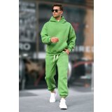 Madmext Moss Green Hooded Basic Tracksuit 5925 cene