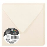 Clairefontaine kuverte Pollen 140x140mm 120gr perlasto cream 1/20 | shoptok.hr