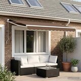  Povlačivi tende Sivosmeđa 3,5 x 2,5 m 100% Poliester i Aluminij | shoptok.hr