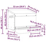 vidaXL Gnezdilnica za piščance z 2 predelkoma, stenska, pocinkana jekla | Shoptok.si