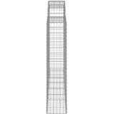  Lučne gabionske košare 8 kom 200x30x40/60 cm pocinčano željezo | Eponuda.ba