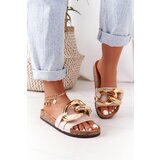 Boto Slippers On The Cork Sole With Chain Beige Last Dance | shoptok.hr