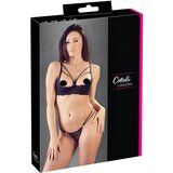 Cottelli naprsni naprsnik z naramnicami in tangicami (črna) - 80B/M | Shoptok.si