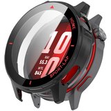 INF Ohišje iz PC z zaščitnim kaljenim steklom za Huawei Watch GT Runner2 – integrirano ohišje-folija, enostavna namestitev, več barv Črna\/Rdeča, (5000264158) | Shoptok.si