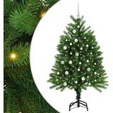vidaXL Umestno božično drevo med 150 LED Zelena 120 cm PE in PVC | Shoptok.si