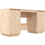 Maison Chic Pisalna miza - pisarniška miza - Računalniška miza 140x50x75 cm trdna borovina, (21785359) Cene
