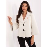 RUE PARIS Jacket-IT-KR-FL8159.24-light beige | shoptok.hr