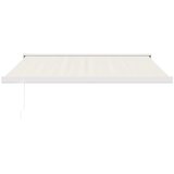 Tenda na uvlačenje krem 3,5 x 2,5 m od tkanine i aluminija Slike