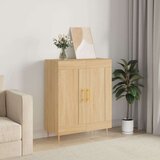 vidaXL Komoda boja hrasta sonome 69 5x34x90 cm od konstruiranog drva | shoptok.hr