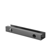 Uvi Podmizno jekleno držalo za kable Desk, črno Cene