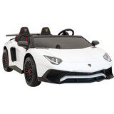  Licenciran avto na akumulator Lamborghini Aventador SV - dvosed - bel | Shoptok.si