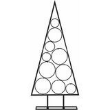  Metalno ukrasno božićno drvce crno 90 cm | shoptok.hr
