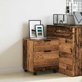  Mobilni ormar za spise s kotačima staro drvo 45x38x54 cm | Eponuda.com