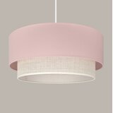  Brilagi - LED luster na kablu BOHO BOBO 1xE27/10W/230V, prečnik 40 cm, ružičasta/krem | Eponuda.com