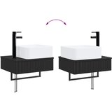  Set namještaja za kupaonicu 5 kom. Crna 33 x 34,5 x 160 cm | shoptok.hr