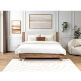 Bobochic Paris Bež zakonska postelja z letvenim dnom 140x190 cm Lior – | Shoptok.si