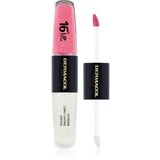 Dermacol 16H Lip Colour Dolgoobstojna šminka in sijaj za ustnice odtenek 15 2x4 ml Cene