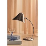 Ellos Home Željezna stolna lampa sa savitljivom konstrukcijom u sjajno srebrnoj boji (visina 40 cm) Nathan – | shoptok.hr