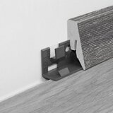 LOGOCLIC podna kutna lajsna K40 c hrast scalea (2,6 m x 19 mm x 40 mm, ravni oblik) Cijene