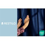 AmeliaHome Curtain VELVET color indigo style classic tape type of material - textiles velvet 140x270 | shoptok.hr