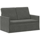  Set sofe 2 pcs Tamnosiva Kordura tekstil - Tamnosiva 1-Sjedalo + 2-Sjedalo (120 cm) | shoptok.hr