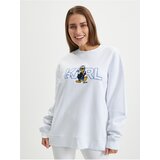 Karl Lagerfeld White Women's Sweatshirt x Disney - Women Cene