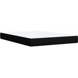  Boxspring krevet s madracem Crna 160 x 200 cm Tkanina - Crna 160 x 200 cm Dizajn s rombovima | shoptok.hr