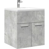  Kupaonski ormarić za umivaonik beton sivi 41x38,5x46 cm | shoptok.hr