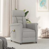  Massagerica Svijetlo siva 96,5 x 70,5 x 95 cm Mikro Vlakna | shoptok.hr