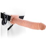 Pipedream 11" HOLLOW STRAP-ON VIBRATING WITH BALLS 27.9CM FLESH | shoptok.hr