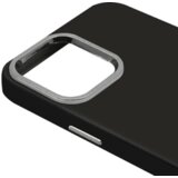 Satin silikonski ovitek za Samsung Galaxy S24 5G - črn | Shoptok.si